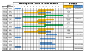 Ouverture de la salle du mois de février 2026