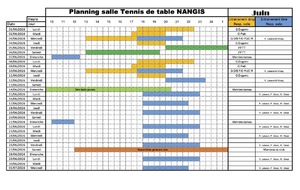Ouverture de la salle du mois de juin 2026
