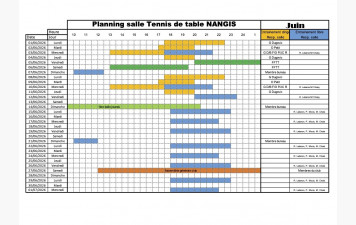 Ouverture de la salle du mois de juin 2026